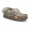 SoftMoc Women's 660 Rabbit Fur Moccasin - Gre -Softmoc 660 L XXX 1