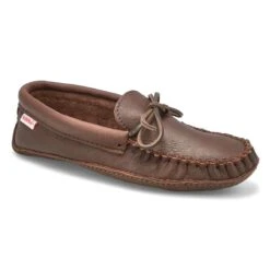 SoftMoc Men's 7463M Moosehide Moccasin - Fudg
