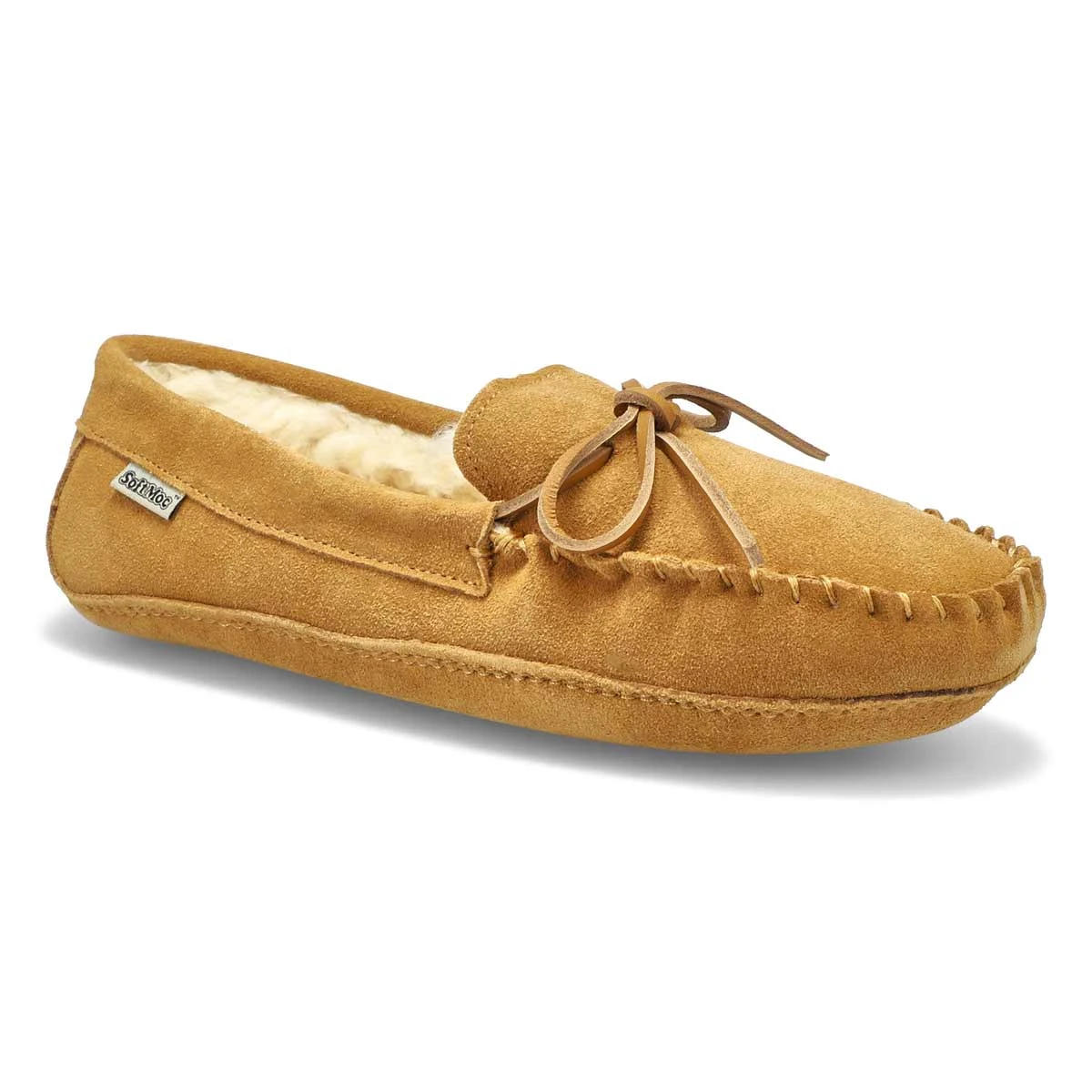 SoftMoc Men's Ace Suede Fur Lined Moccasin -N 4 SoftMoc Men's Ace Suede Fur Lined Moccasin -N - Image 2