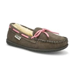 SoftMoc Girls' Bali Jr Ballerina Moccasin - C -Softmoc BALI JR GRY XXX 2