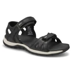 SoftMoc Women's Caley3 Sport Sandal - Grey Pi -Softmoc CALEY3 BLKWHT XXX 2