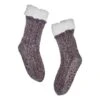 SoftMoc Lds Chenille Knit Slipper Sock-Charco -Softmoc CHENILLE KNIT CHAR XXX