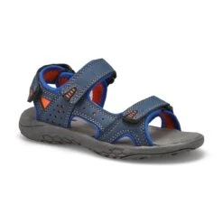 SoftMoc Boys's Diego Sandal - Black -Softmoc DIEGO NVY XXX 2