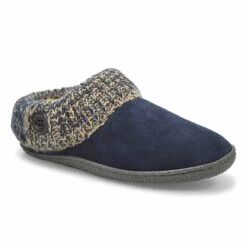 SoftMoc Women's Dini Memory Foam Slipper - Bu -Softmoc DINI NVY XXX 2