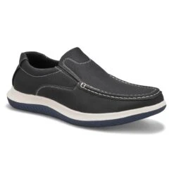 SoftMoc Men's Drill Slip On Casual Shoe - Bla