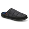 SoftMoc Men's Falcon Open Back Slipper - Blac