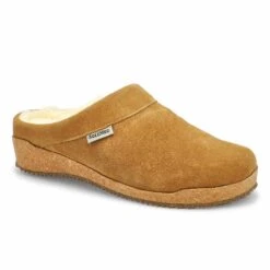 SoftMoc Women's Ivy Suede Clog Slipper - Ches