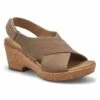 SoftMoc Women's Julie Wedge Sandal - Taupe -Softmoc JULIE TPE XXX