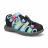 SoftMoc Girls' Kayla Fisherman Sandal -Black -Softmoc KAYLA BLKTDYE XXX