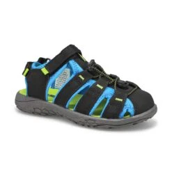 SoftMoc Boys' Kyle Fisherman Sandal - Navy 7 SoftMoc Boys' Kyle Fisherman Sandal - Navy -Softmoc KYLE BLKMTI XXX 1