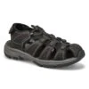 SoftMoc Men's Linus 2 Fisherman Sandal - Bla 1 SoftMoc Men's Linus 2 Fisherman Sandal - Bla -Softmoc LINUS2 BLK XXX 2