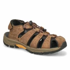 SoftMoc Men's Linus 2 Grey Fisherman Sandal - 7 SoftMoc Men's Linus 2 Grey Fisherman Sandal - -Softmoc LINUS2 DKTPE XXX