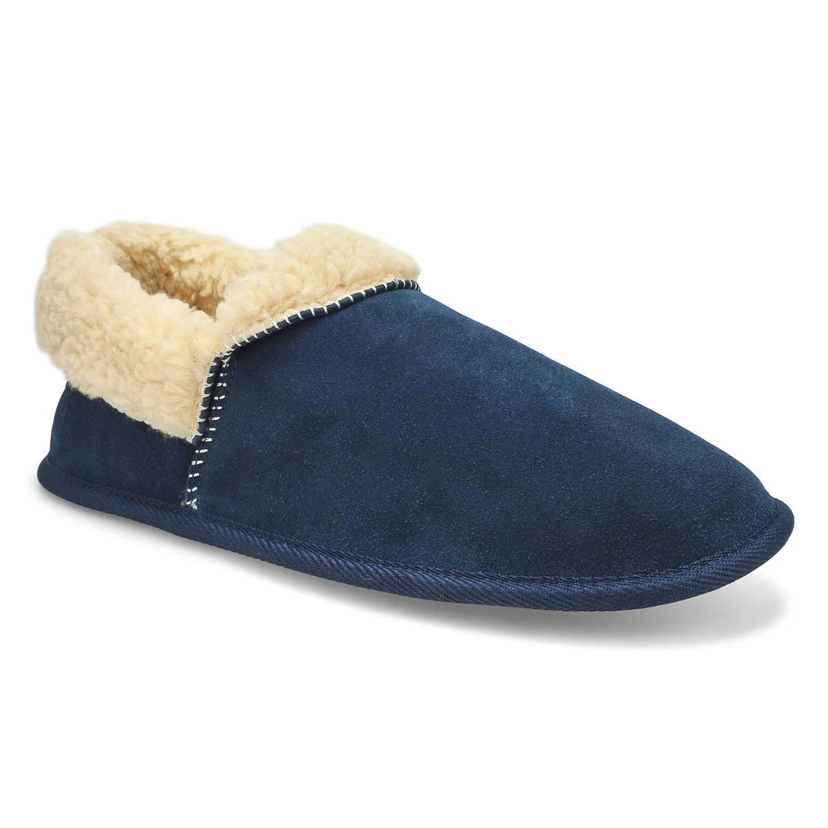 SoftMoc Men's Loki Closed Back Slipper - Navy 3 SoftMoc Men's Loki Closed Back Slipper - Navy