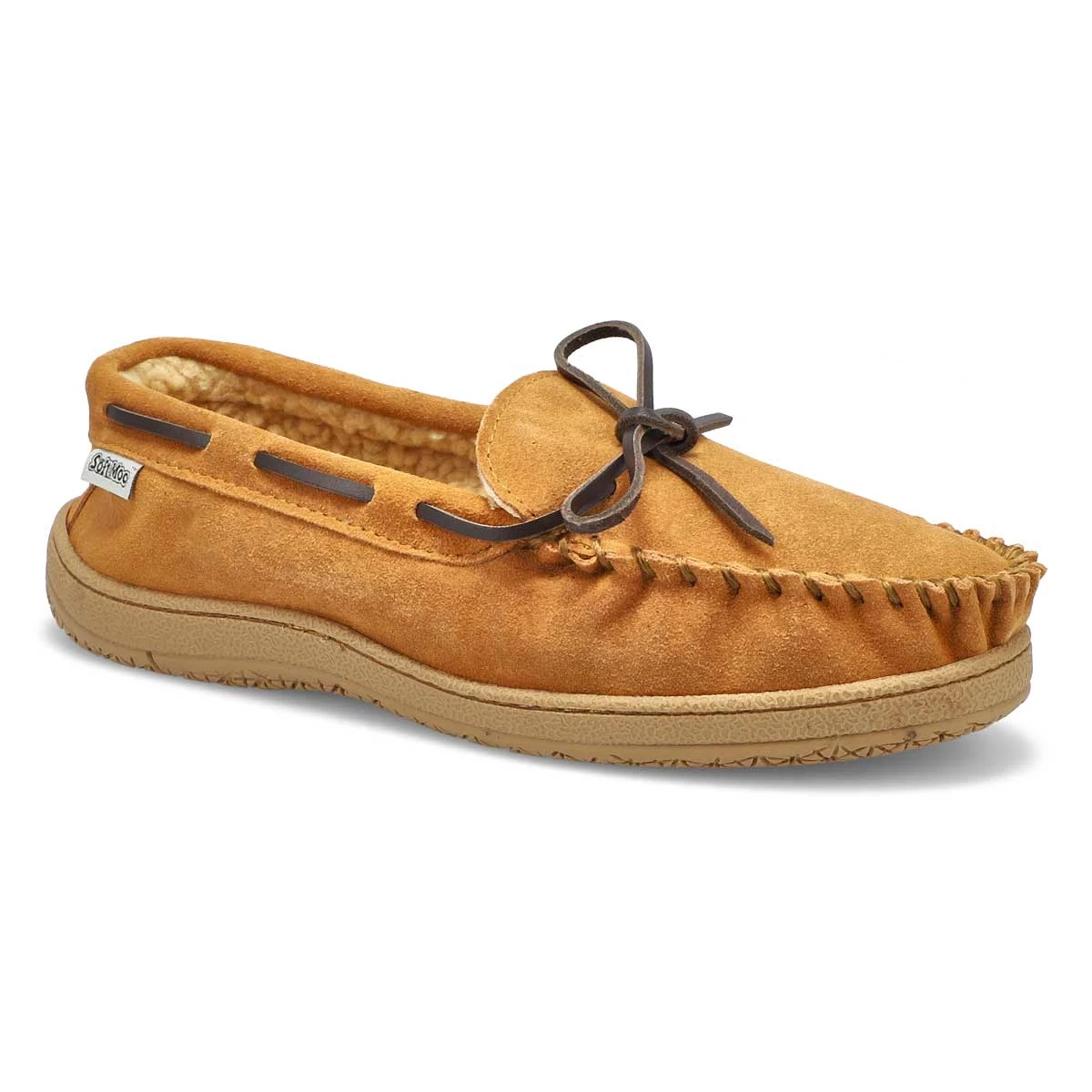 SoftMoc Men's Louie Lined Suede Moccasin - Bl 4 SoftMoc Men's Louie Lined Suede Moccasin - Bl - Image 2