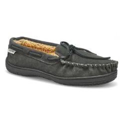 SoftMoc Men's Louie Lined Suede Moccasin - Ch 7 SoftMoc Men's Louie Lined Suede Moccasin - Ch -Softmoc LOUIE GRY XXX 1