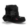 SoftMoc Girls' Minimuk3 Jr Faux Fur Mukluk - -Softmoc MINIMUK3 JR BLK XXX