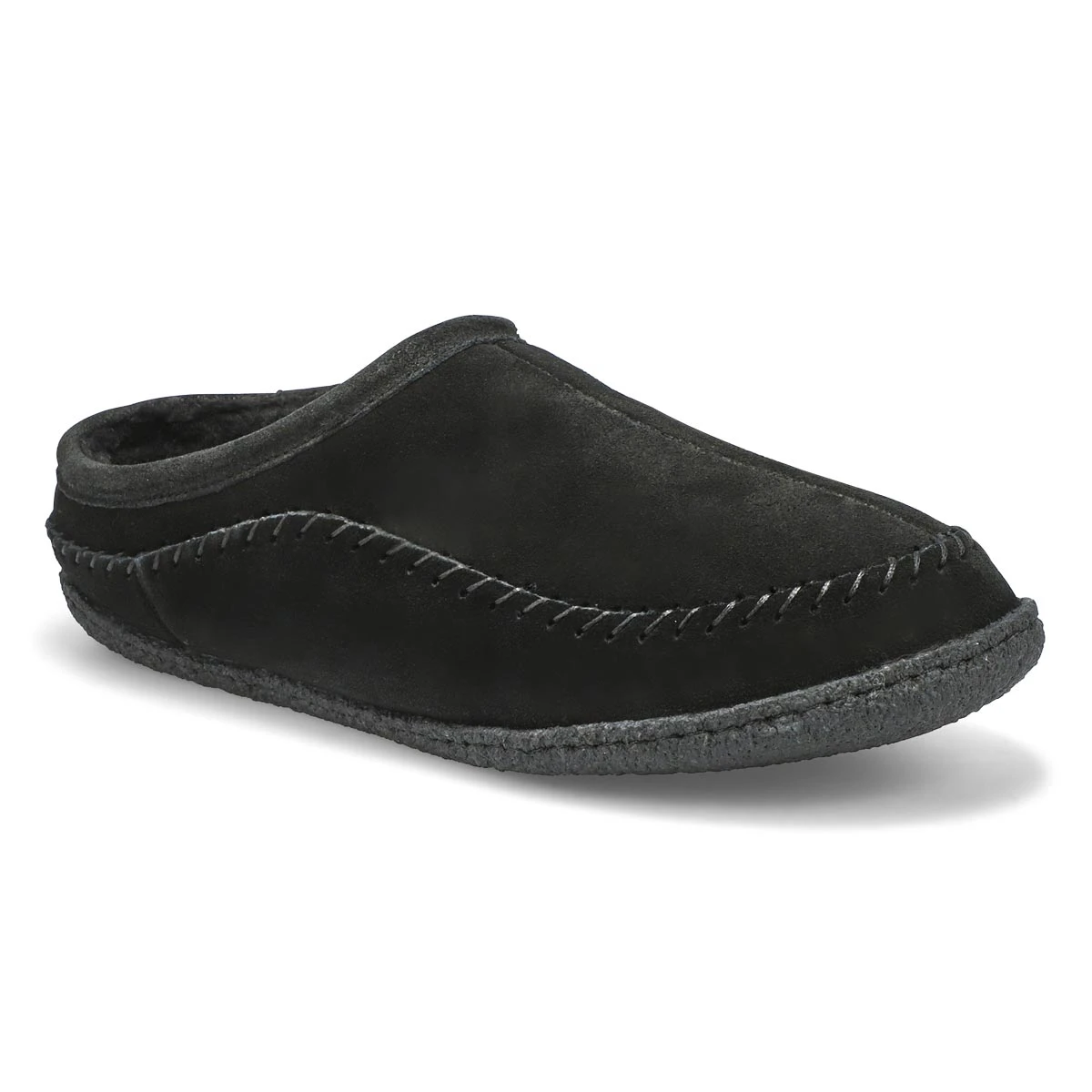 SoftMoc Men's Pauly III Open Slipper - Black 3 SoftMoc Men's Pauly III Open Slipper - Black