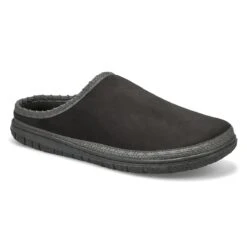 SoftMoc Men's Saturn Memory Foam Slipper - Na -Softmoc SATURN BLK M XXX 2