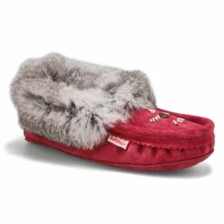 SoftMoc Women's 658 L Rabbit Fur Moccasin - N -Softmoc SF600 BUL XXX 3